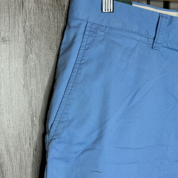 J. Crew Chino Shorts Portsider 7in Inseam Blue Color Size 34 NWT - Picture 5 of 6